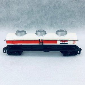 Bachmann Exxon 3 Dome Tank Car